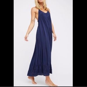 Free People Elaine embroidered maxi dress